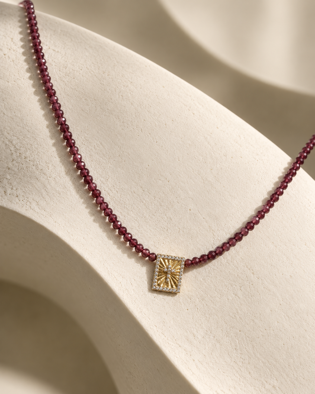 Burgundy Scapular