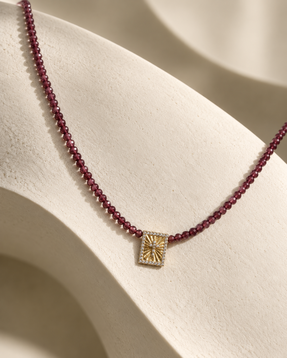 Burgundy Scapular