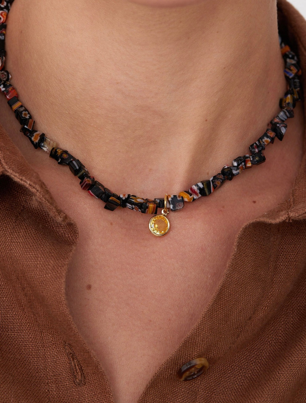 Midnight Mosaic Necklace