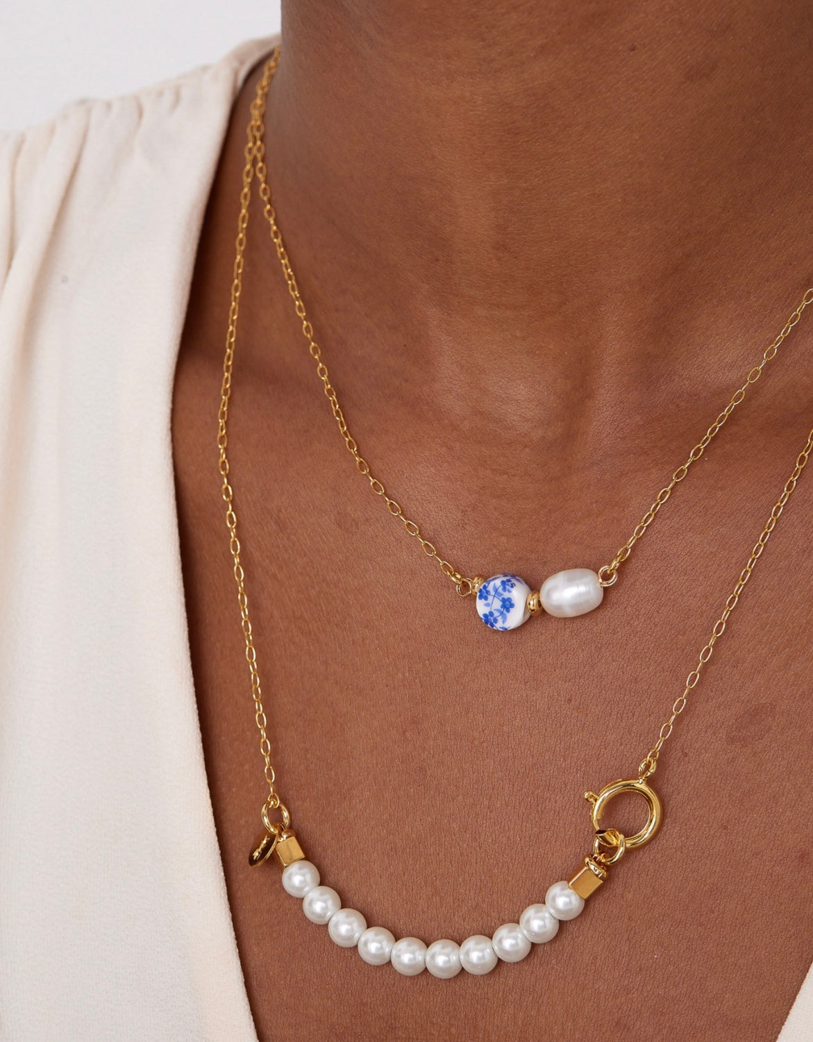 Aegean Ceramic Necklace