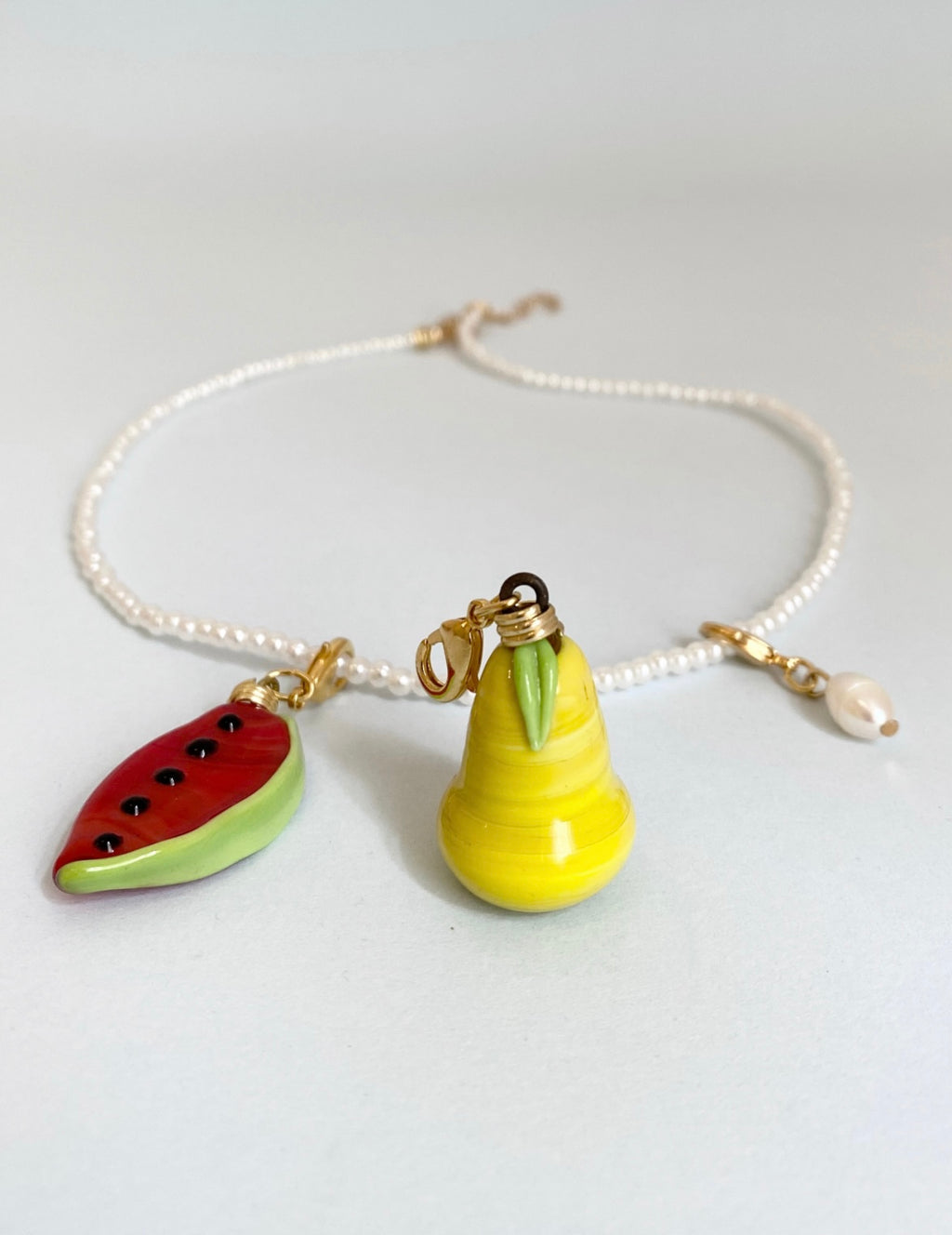 Tropical Pearl Mix Necklace