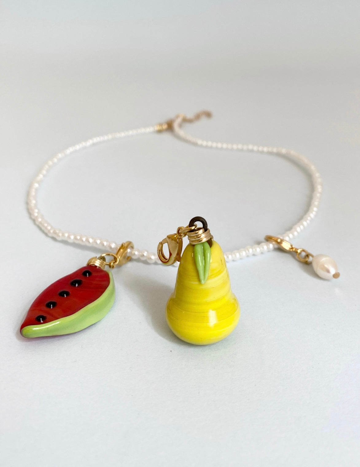 Tropical Pearl Mix Necklace