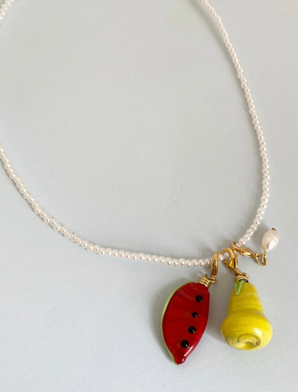 Tropical Pearl Mix Necklace