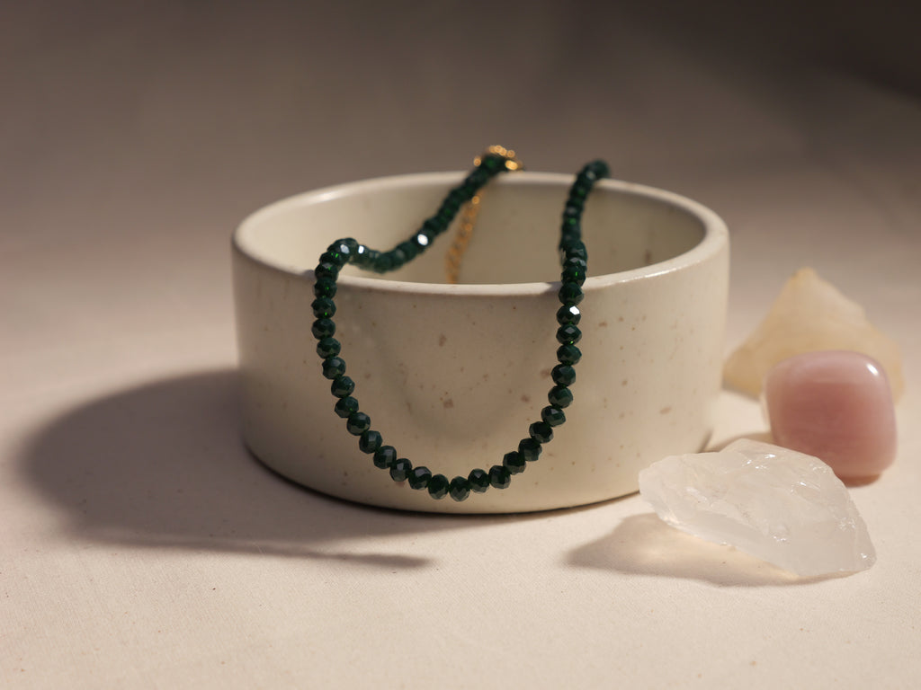 Emerald Whisper Choker