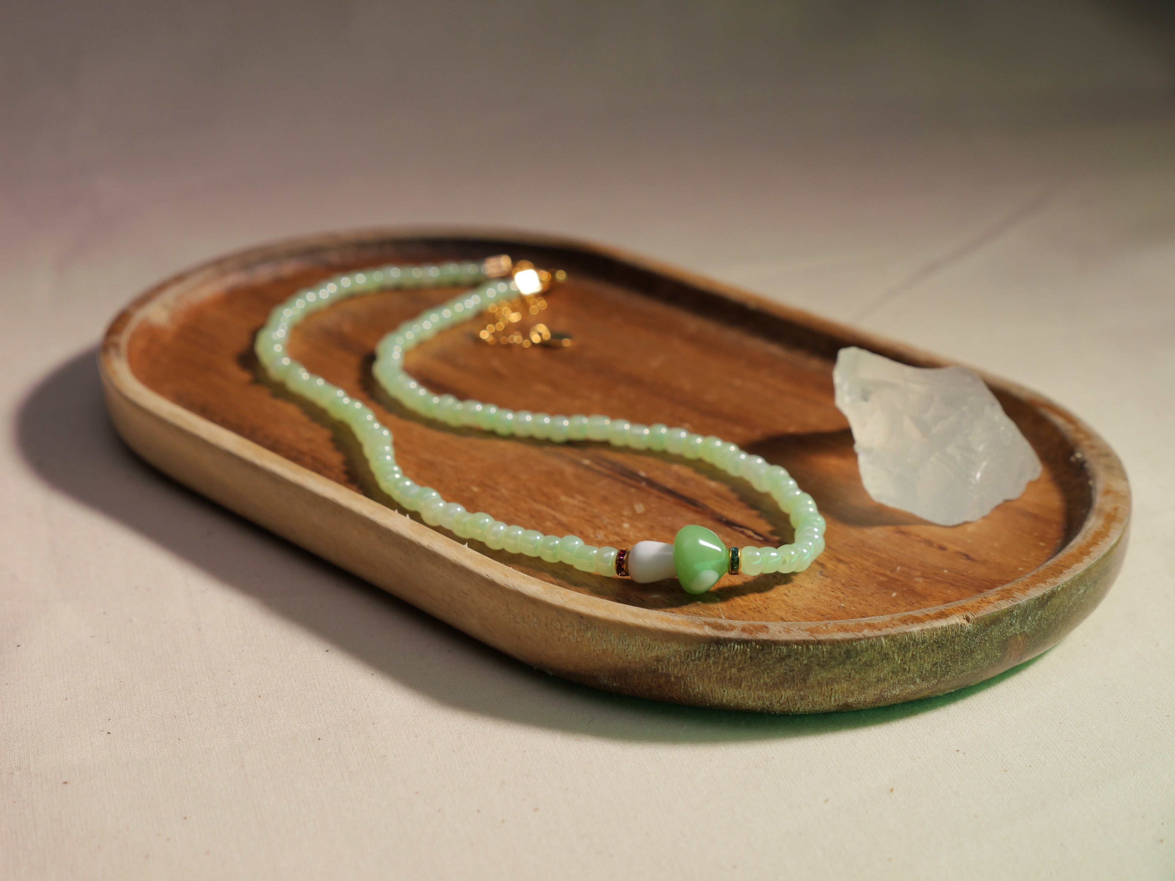 Forest Muse Mushroom Necklace