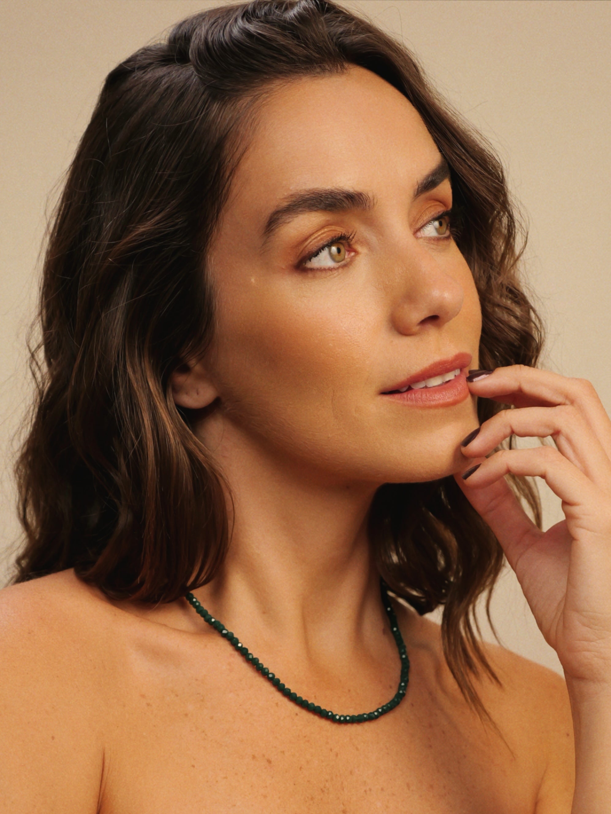 Emerald Whisper Choker